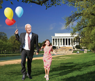 A replaced defibrillator is having unexpected effects on the vice president, as this photo taken Monday reveals.